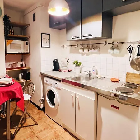 דירה Accueillant Au Coeur De - 30 M² - Inclus.